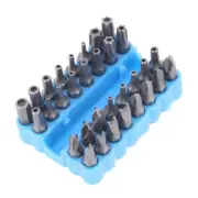 33pc Security Tamper Proof Bit Set Torx Hex Star Spanner Screwdriver