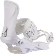 Nitro Ivy Snowboard Bindings Women's Small/Medium (US 5.5-10.5) White Pearl 2024