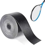 Racquet Saver Head Tape, 5 m Racket Head Tape, Tennis Racket Head Protection Tape, Racket Head Protectors, Black Racket Protection Tape Racquet Head Guard ​for Tennis Pickleball Racquetball