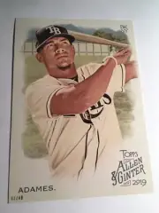 2019 Topps Allen & Ginter Jumbo 5x7 Willy Adames Rays 94 05/49