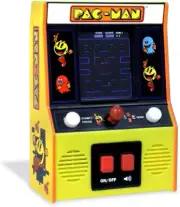 Basic Fun Arcade Classics - Pac-Man Color LCD Retro Mini Arcade Game , Yellow