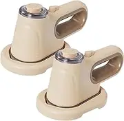Vacuum Steamer for Clothes, Portable Handheld Cloth Steamers 1000W, Mini Iron Travel Garment Steamer for Clothes, 50ml Water Tank, Rapid Heating - Effortless Wrinkle-Free Style (2Pcs)