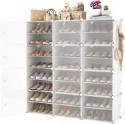 Organizador De Zapatos Portã¡til Con Puerta, Armario De Almacenamiento Para 48 P