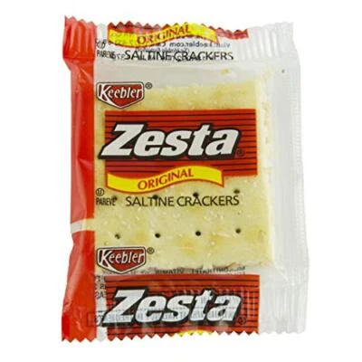 Zesta, Saltine Crackers, Original, Single Serve, 0.20 Oz(Pack of 300)