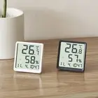Compact Size Thermometer Hygrometer with Celsius Fahrenheit Switching Feature