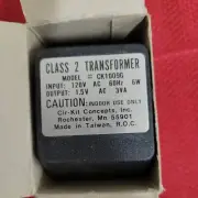 NICE NEW IN BOX 1&1/2VAC, 3 WATT CIR-KIT PLUG-IN TRANSFORMER CK1009G GREAT