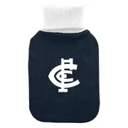 Carlton Blues AFL Hot Water Bottle and Cover Hottie Heat Pack
