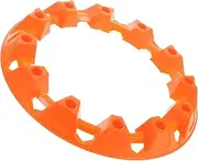 FUNOMOCYA ATV Wheel Rim Protector 10-inch Plastic Decorative and Functional Wheel Trim Plastic Guard for for Four-Wheeled Vehicles