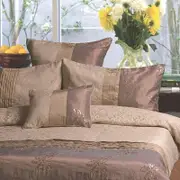 Phase 2 Bella Quilt Cover Set Linen Queen