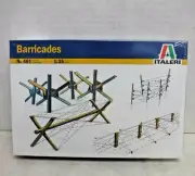 Italeri Barricades No 401 1:35 Scale Model Kit 060724AST3