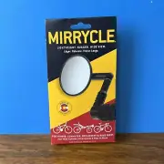 BICYCLE MIRROR MIRRYCLE LIGHTWEIGHT RUGGED WIDE VIEW FOR HYBRID COMMUTER NEW