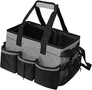 LeoLeozz Wearable Cleaning Supplies Cleaning Supplies Storage Bag Work Bag Waterproof Cleaning Tote for Cleaning Tools Cleaning