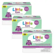 3 x Little Eyes Gentle Cleansing Eye Wipes 30 Wipes
