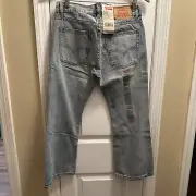 Levis 527 Boot Cut Regular Fit Jeans Size 8 28x23