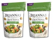 Brianna's Croutons Parmesan and Fine Herbs 2 Pack