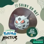 Glalie Shiny ✨ Legends Pokémon Arceus 6 IV Max Effort Alpha Leggende Custom