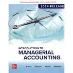 【華通書坊】INTRODUCTION TO MANAGERIAL ACCOUNTING (2024 RELEASE) 10/E BREWER 9781266919312<華通書坊/姆斯>