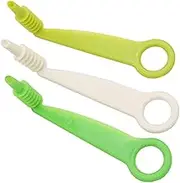Potato Spiral Cutter, 3PCS Manual Plastic Spiral Vegetable Cutter, Portable Cucumber Slicer for Potato Cucumber Carrot, Kitchen Tools-