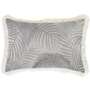 Cushion Cover-Coastal Fringe-Seminyak Smoke-35cm x 50cm