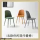 全網最低價 免運 北歐高檔家用塑料餐椅大師設計網紅靠背椅現代簡約休閑彩色椅子pingu373698