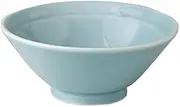Set of 5 Celadon 4.5 Rim Rice Bowls, 5.3 x 2.4 inches (13.5 x 6 cm), Chinese Open, Ramen Shop, Chinese Tableware, Asian Cuisine, Restaurant Commercial Use