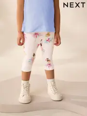 Pink Ballerina Printed Cropped Legging (6mths-7yrs) (AD8340) | $7 - $11
