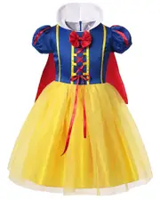 Girls Snow White Dress Up Costume