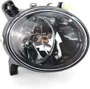 SILILAN Auto Front Bumper Fog Light Lamp Running Headlight with Halogen Bulbs Fit for Audi A4LB8 Q5 2009-2012 8T0941699B 8T0941700B(Left)