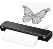 Phomemo M08F Letter Portable Printer Wireless, Tattoo Transfer Stencil Machine