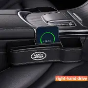 Car Leather Seat Gap Storage Box Organizer For Land Rover Range Rover Discovery Freelander Defender Evoque Car black right