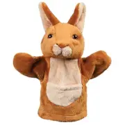 NEW PLUSH SOFT HAND PUPPET Raylene the Kangaroo Puppet 25cm