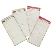 4PK Lantern Studios Sitter Pad Babysitter Instruction Sheet Stationery Assort