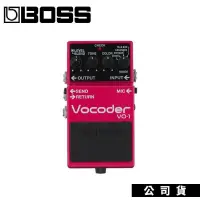 在飛比找PChome24h購物優惠-BOSS VO-1 Vocoder 人聲效果器 聲碼器 原廠