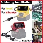 Cordless Soldering Iron Station For Milwaukee 18V/ For Dewalt 20V Max Battery AU