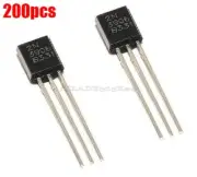 200Pcs Pnp Transistor 2N3906 TO-92 General Propose New Ic gs
