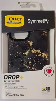 OtterBox Symmetry Series Case for Apple iPhone 12 Pro Max - Enigma Black