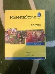 Rosetta Stone Deutsch German Levels 1, 2 and 3 (CDs)