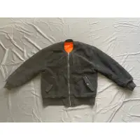 在飛比找蝦皮購物優惠-二手RVCA HOTH MA-1 JACKET絨毛外套 SZ