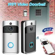 Wireless Doorbell Ring Smart Phone WiFi Video Door Bell Security Camera Intercom