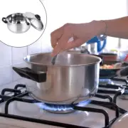 Quick Noodle Cooking Pot Metal Ramen Spaghetti with Strainer Lid
