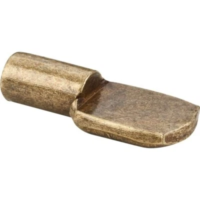 1000 Pack Antique Brass 5 mm Spoon Shelf Support Pin Cabinet Furniture 1306AB