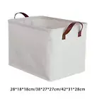 Collapsible Laundry Hamper Toy Storage with Handles for Closet Household