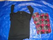 JOE BOXER SMALL COTTON LONG SLEEVE TOP FLANNEL PAJAMAS BOTTOMS PJS NWT