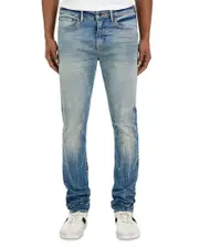 Prps Utilize Slim Fit Jeans in Light Indigo