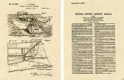 HIGGINS BOAT 1941 Vintage Patent Art Print READY TO FRAME WWII LCM World War