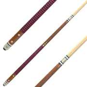 Formula Sports Nylon Wound 2 Piece Cue Stick Billiard/Snooker Pool Game Red