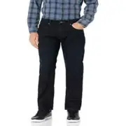 Buffalo David Bitton Men's Ash-X Slim Fitted Dark and Lightly Sanded Denim,33X3
