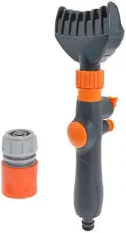 Guangcailun Pool 6 Holes Filter Brush with Jet Nozzle Adjustable Debris Debris Removal Tool Spa Cleaning Leak Proof Washing Accessories