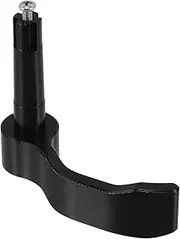 Vaguelly Motorcycle Control Rod Throttle Lever Assembly Throttle Handle Lever Control Lever Accessories Throttle Control Lever Parts for Motorbike Thumb Throttle Adapter Aluminum 6061 Black