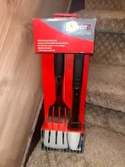 NEW Weber Original Stainless Steel Portable BBQ Grill Tool Set, 2 piece #6645